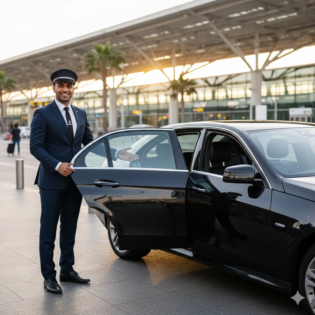 Premium Mercedes and BMW taxi fleet for Brussels Zaventem, Charleroi airport transfer